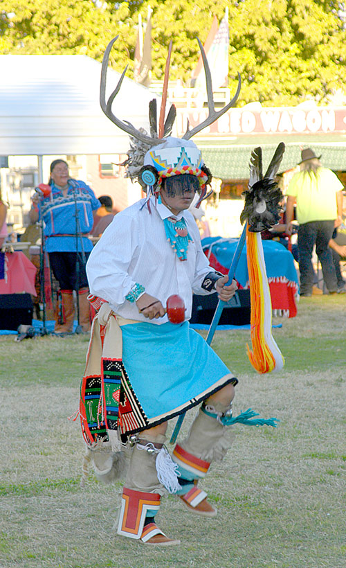 Zuni Deer Dancer, 8th Annual Pahrump Pow Wow, Pahrump, Nevada 2006 - © Mickey Cox 2006