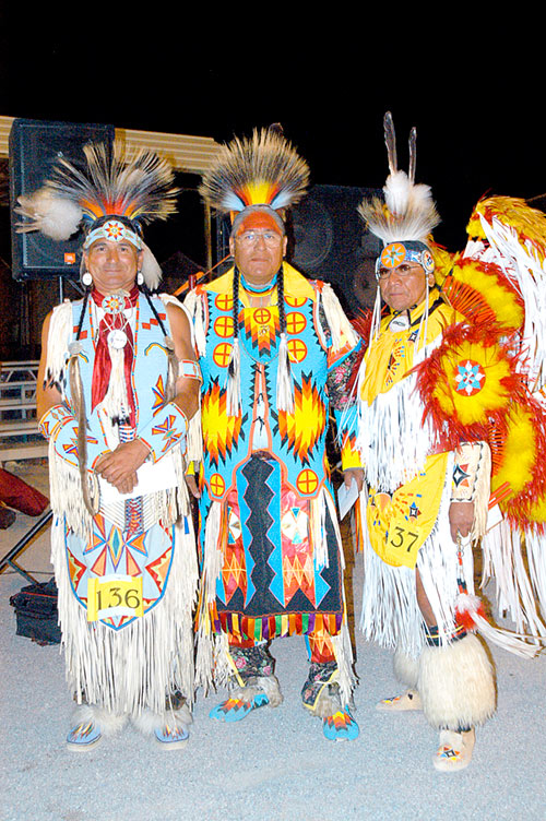 Mens Traditional Dancers, Southern Style -Snow Mountain Pow Wow 2007 - © Mickey Cox 2007