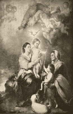 Murillo's 'The Holy Family', 1670