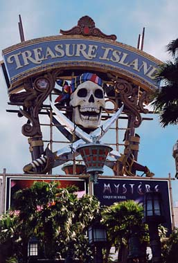 The Treasure Island Marquee