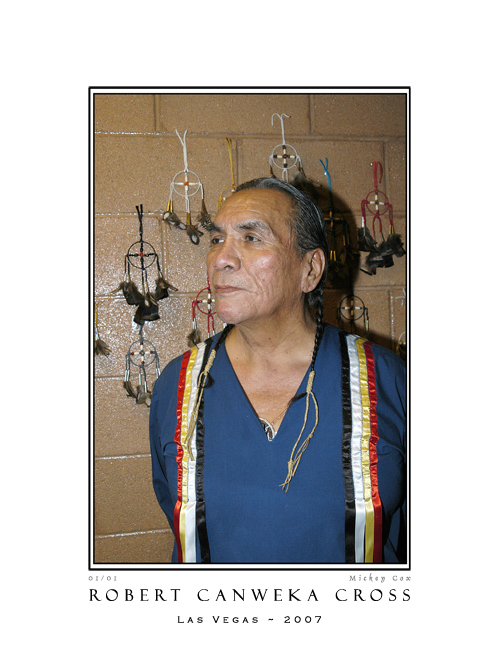 Robert CanWeKa Cross, Wajaje Titunwan Nation - 2007, © Mickey Cox 2007