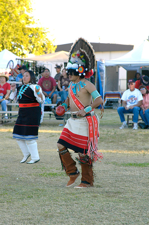 Zuni Turkey Dancer, 8th Annual Pahrump Pow Wow, Pahrump, Nevada 2006 - © Mickey Cox 2006