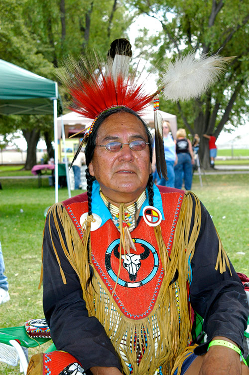 David Yazzie at the West Valley Pow Wow, Salt Lake City, Utah, 2007, © Mickey Cox 2007
