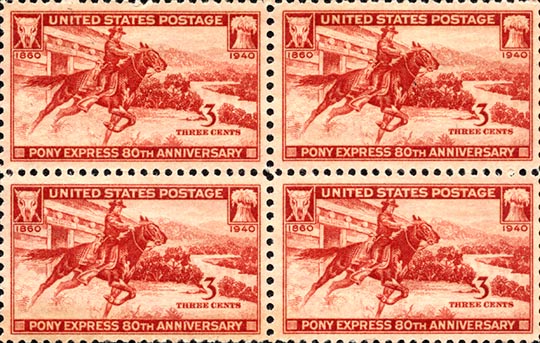 Pony Express, 1940